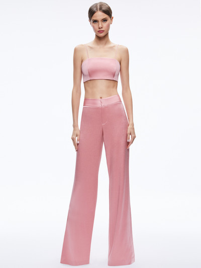 Alice + Olivia JC WIDE LEG SIDE SLIT PANT outlook