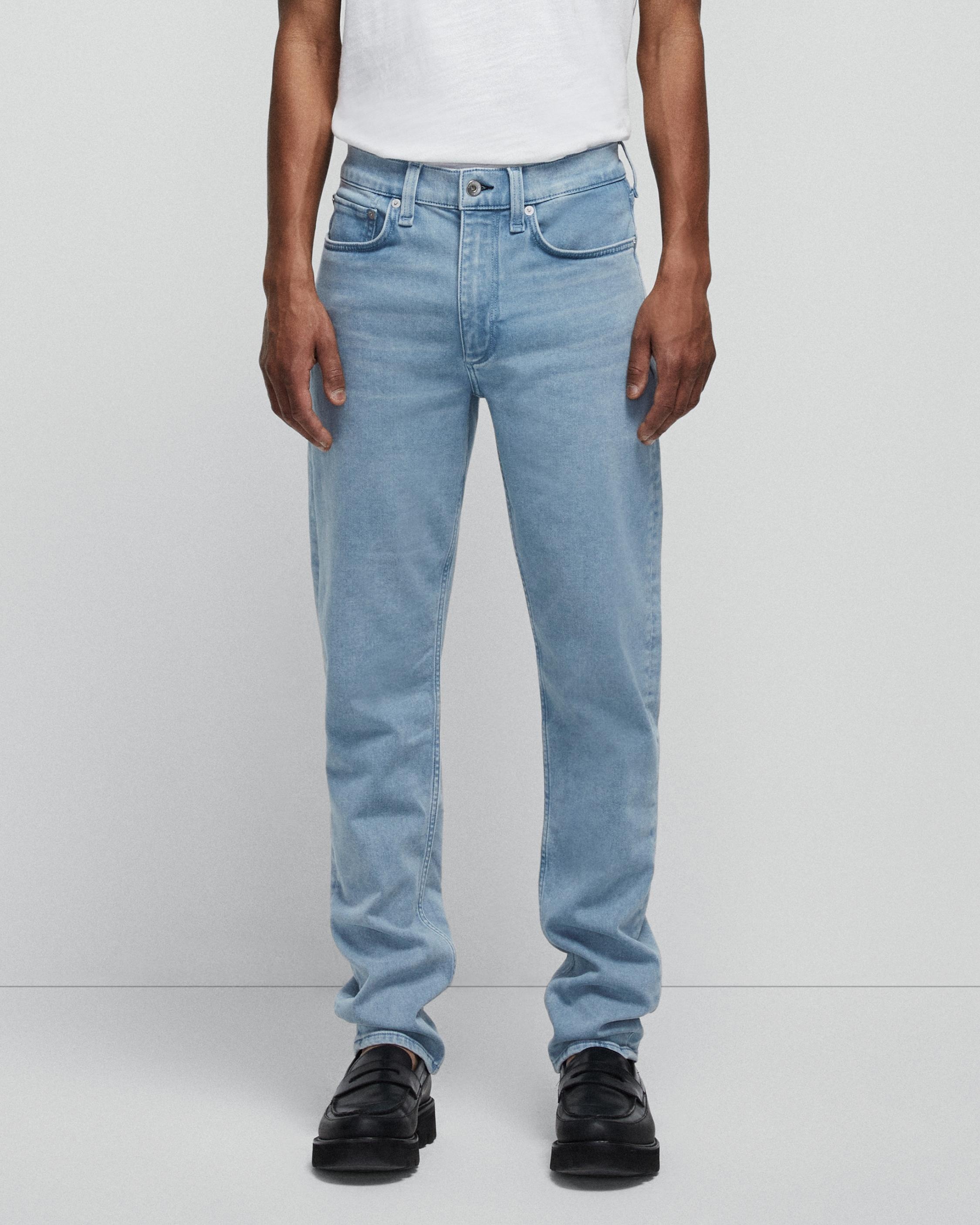 RAG & BONE Fit 2 Action Slim-Fit Straight-Leg Loopback Jeans for Men