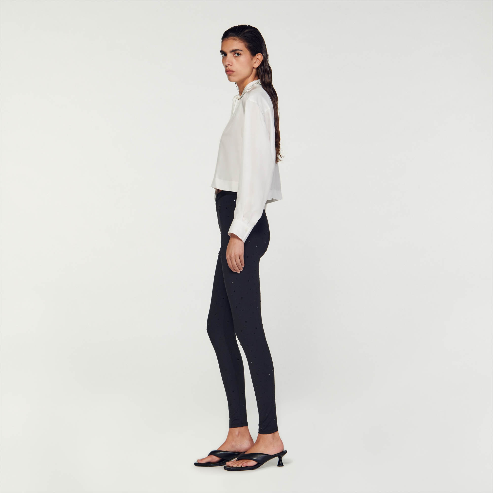 RHINESTONE LEGGINGS - 7