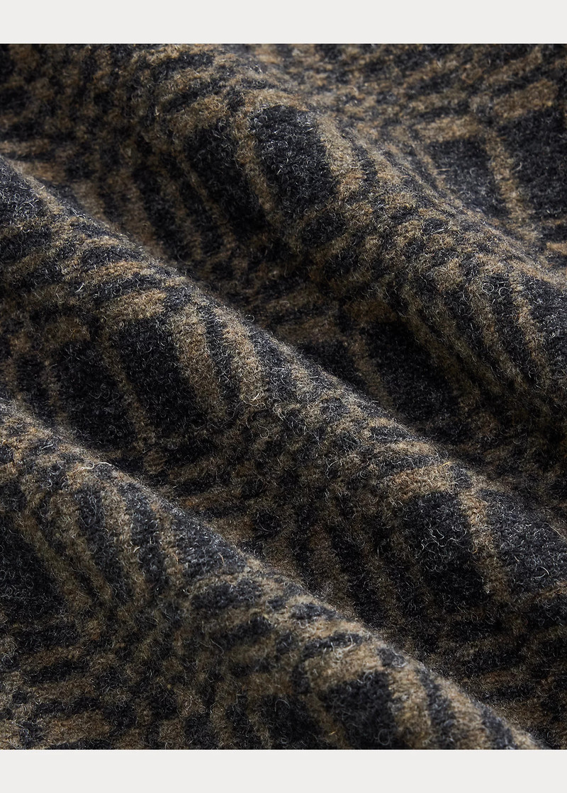 Jacquard-Knit Wool-Blend Workshirt 8