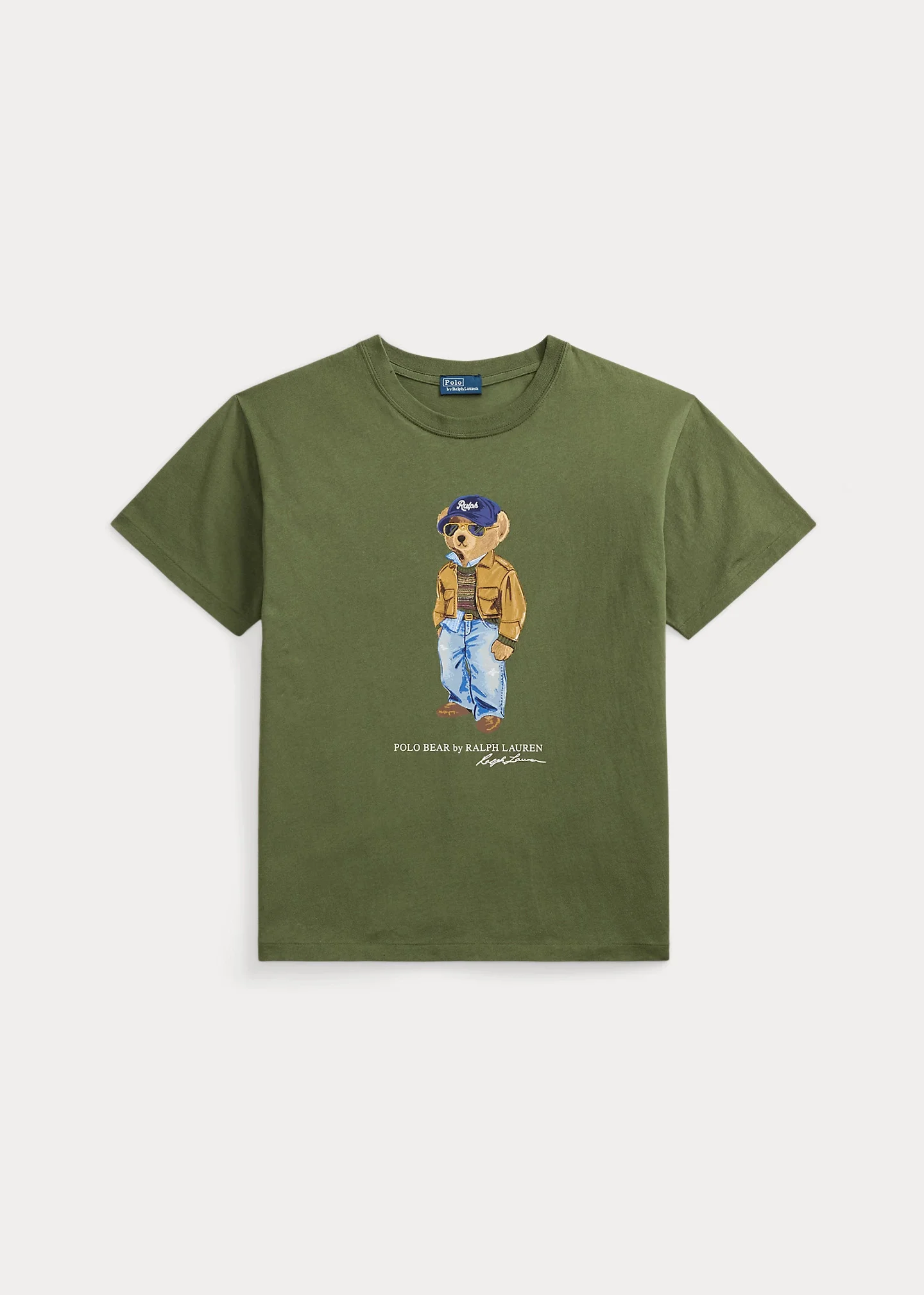 Polo Bear Cotton Jersey Tee - 1