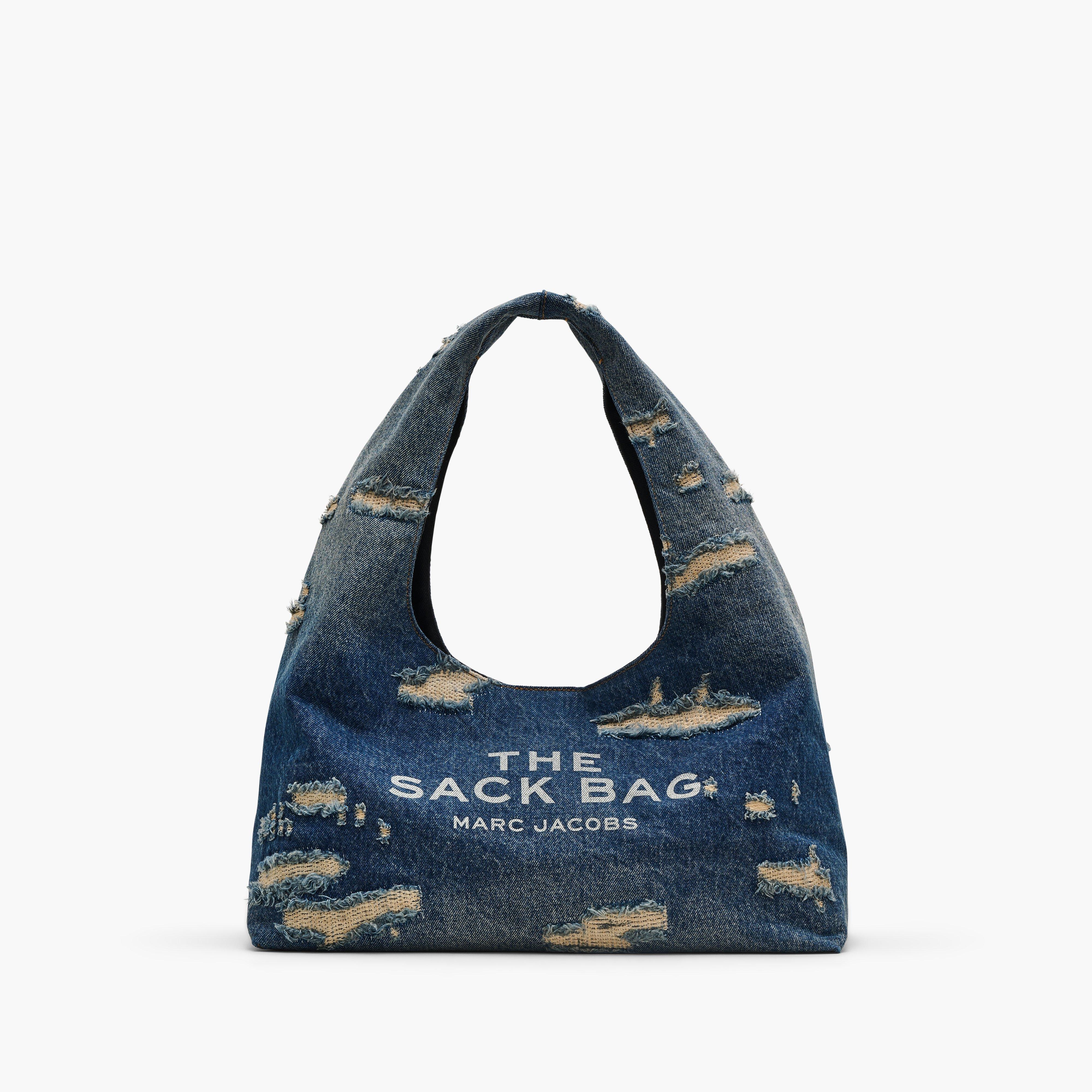 THE RIP AND REPAIR DENIM SACK BAG - 1