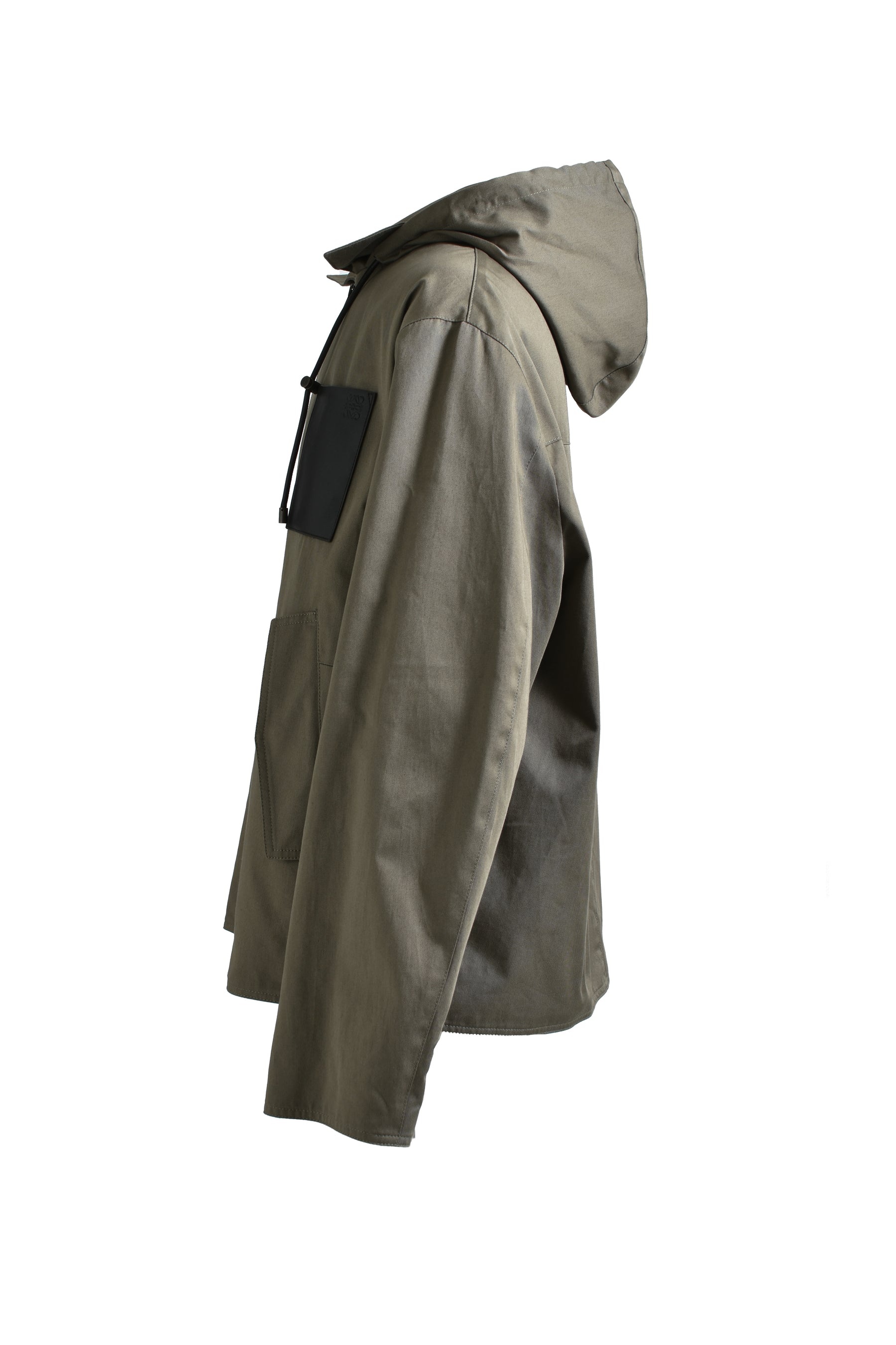 HOODED JACKET / KHA BRW - 3