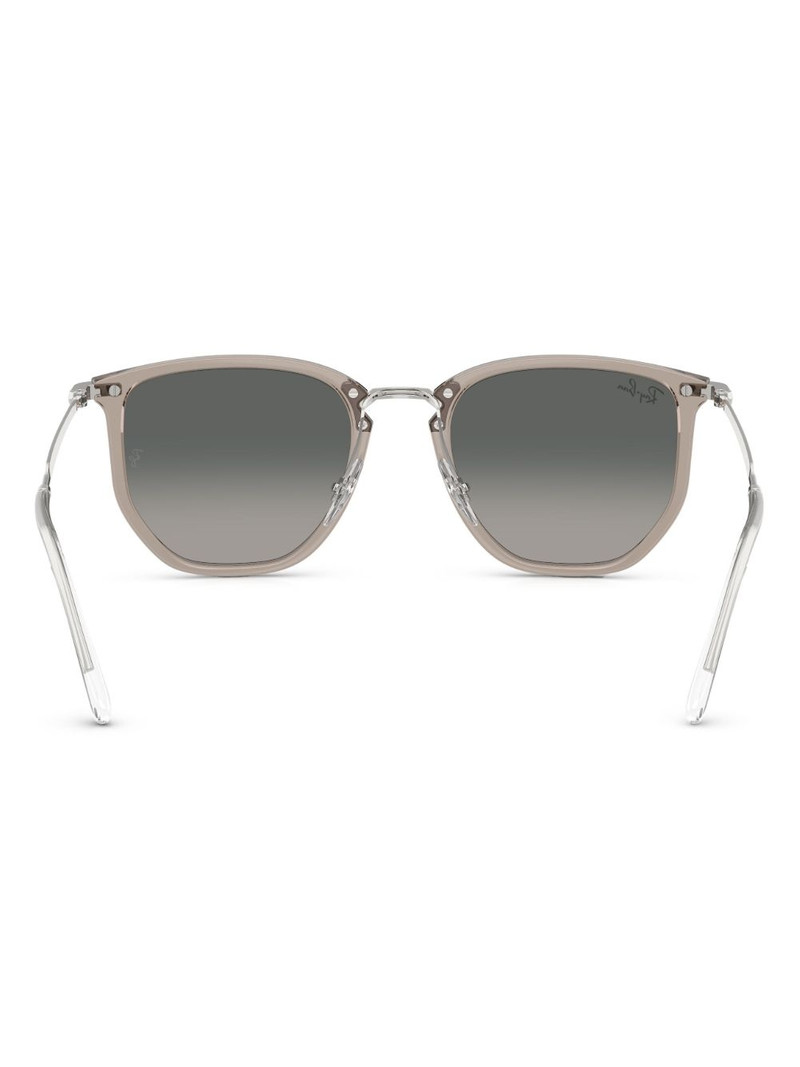 geometric-frame sunglasses 5