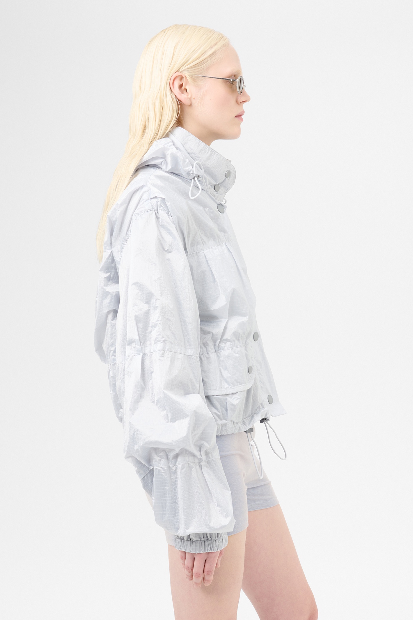 Cropped Exhale Puffa Vapor Cream Parachute Ripstop - 4