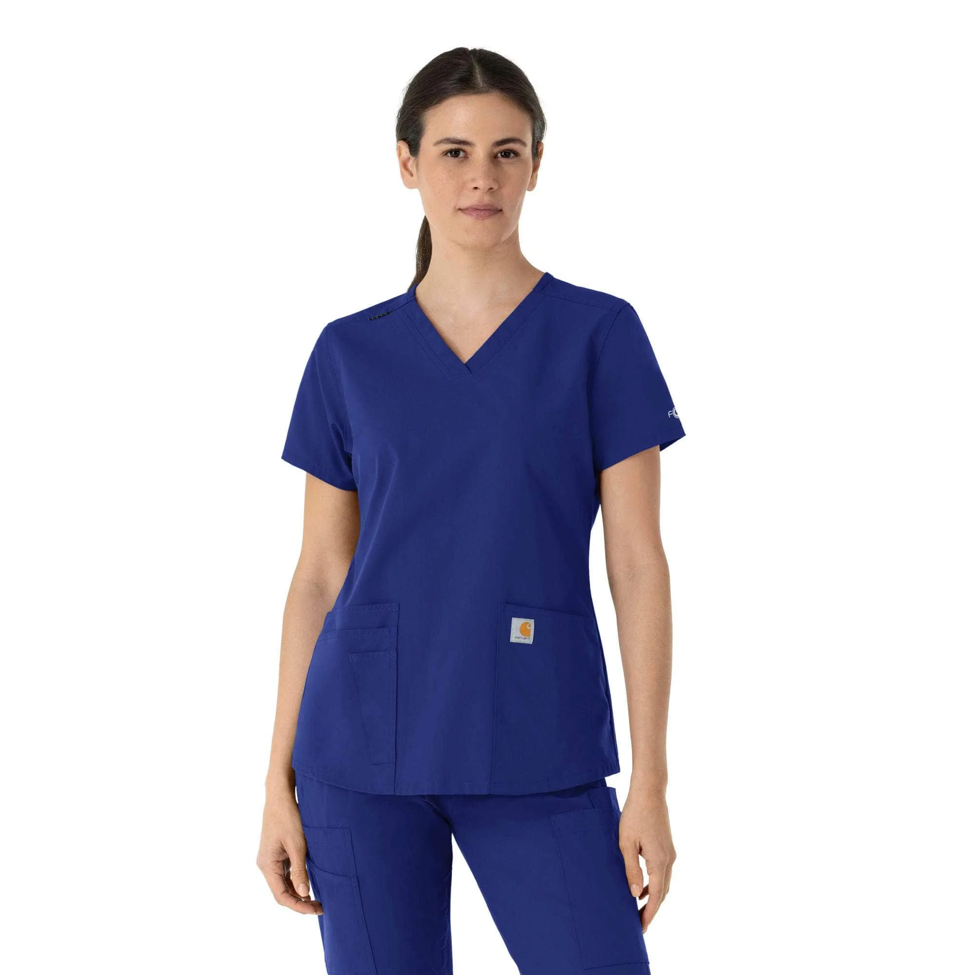 Women's Force Essentials V-Neck Scrub Top - 1
