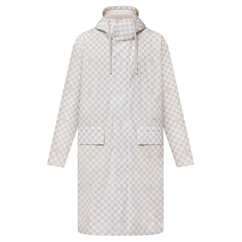 Printed Damier Nylon Parka 1