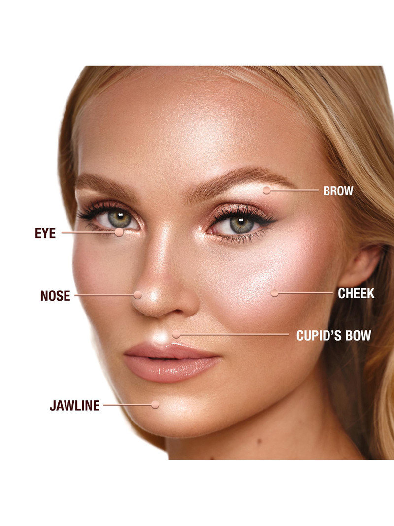Women's Hollywood Highlighter - Bronze Glow 4
