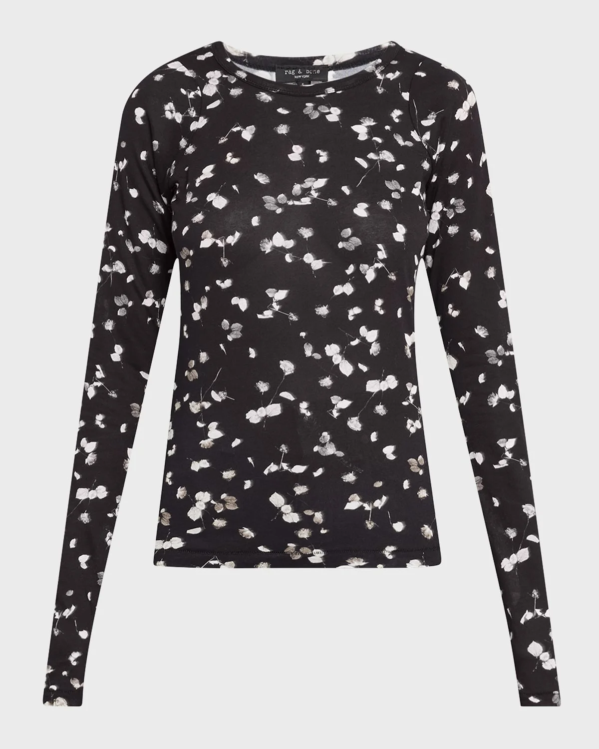 Shaw Paneled Long-Sleeve Top - 1