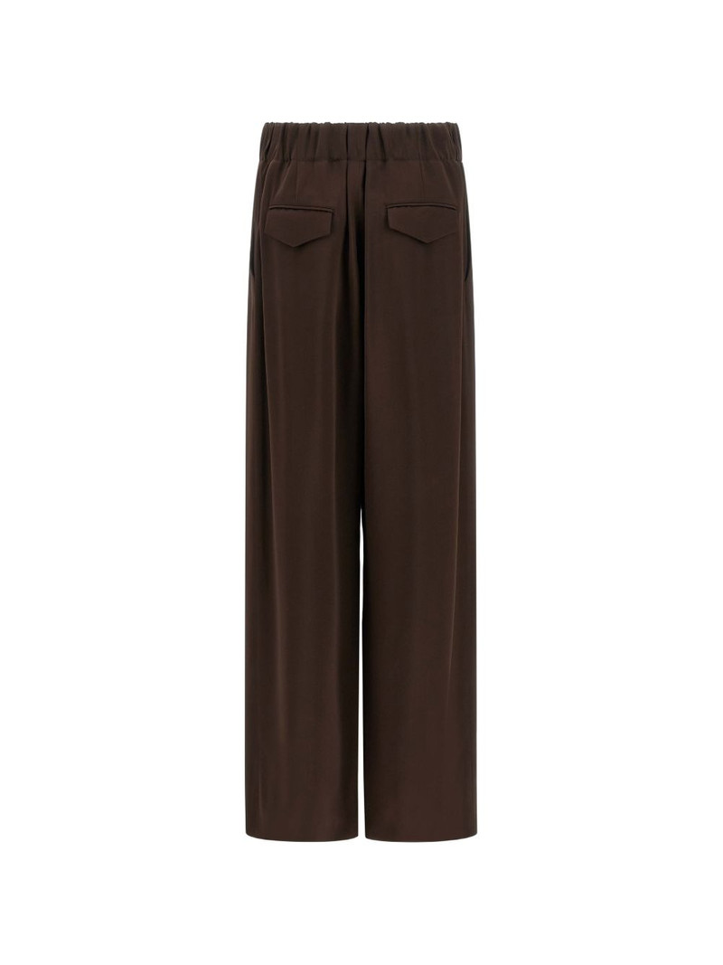 Jil Sander low-crotch wide trousers outlook