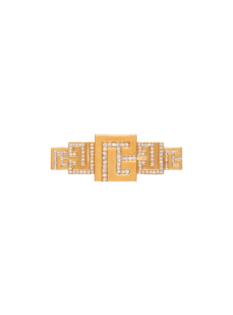 3D PB brooch with crystals 1