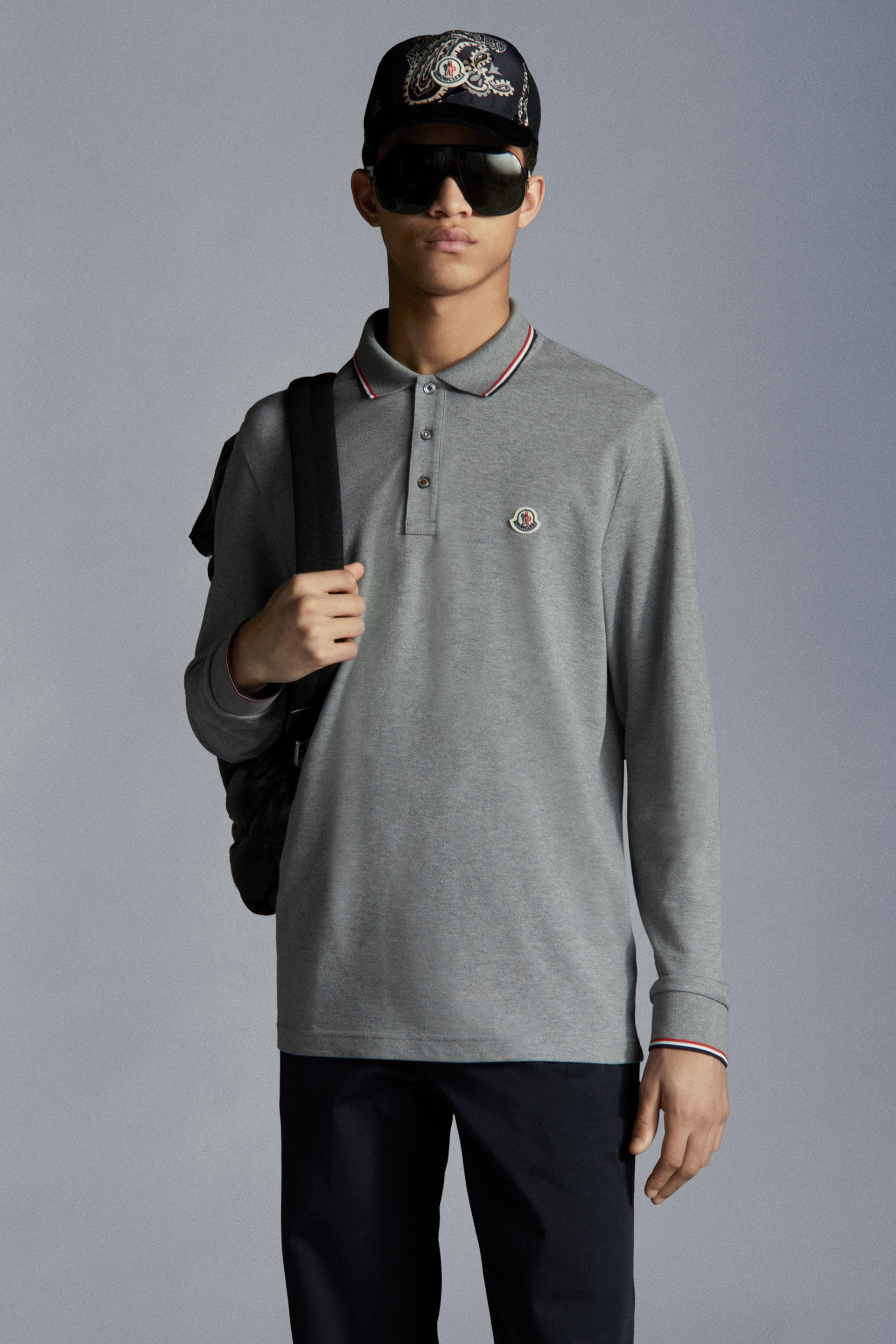 Long Sleeve Polo Shirt - 2