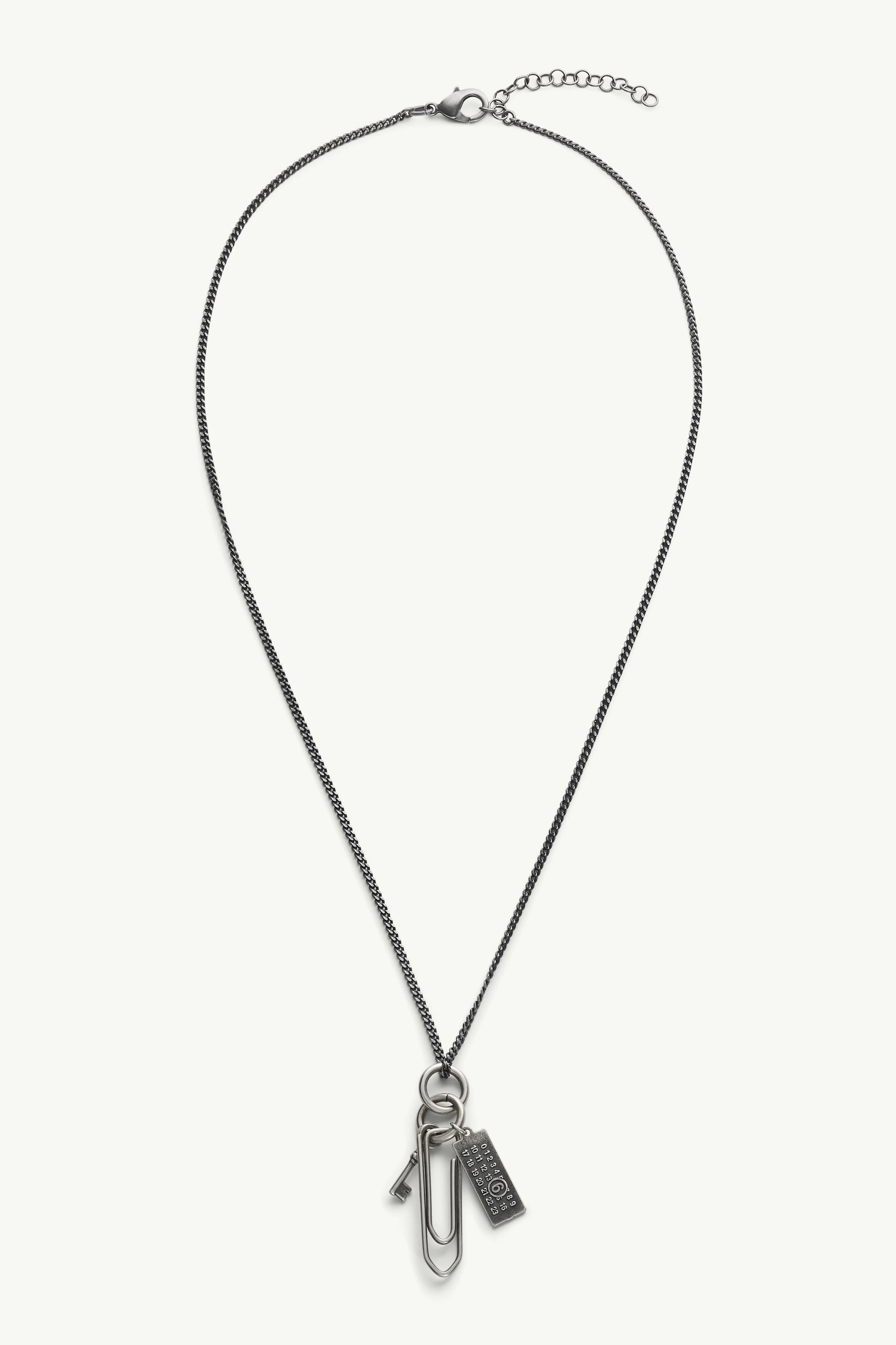 Found objects necklace - 1