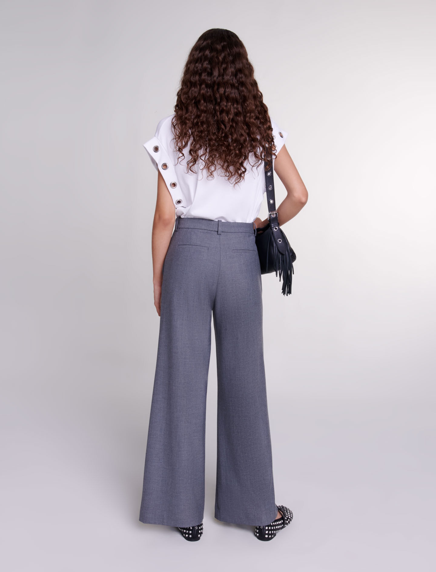 Wide-leg trousers - 4