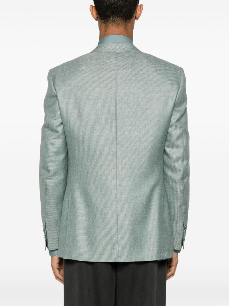 twill 직물 blazer 4