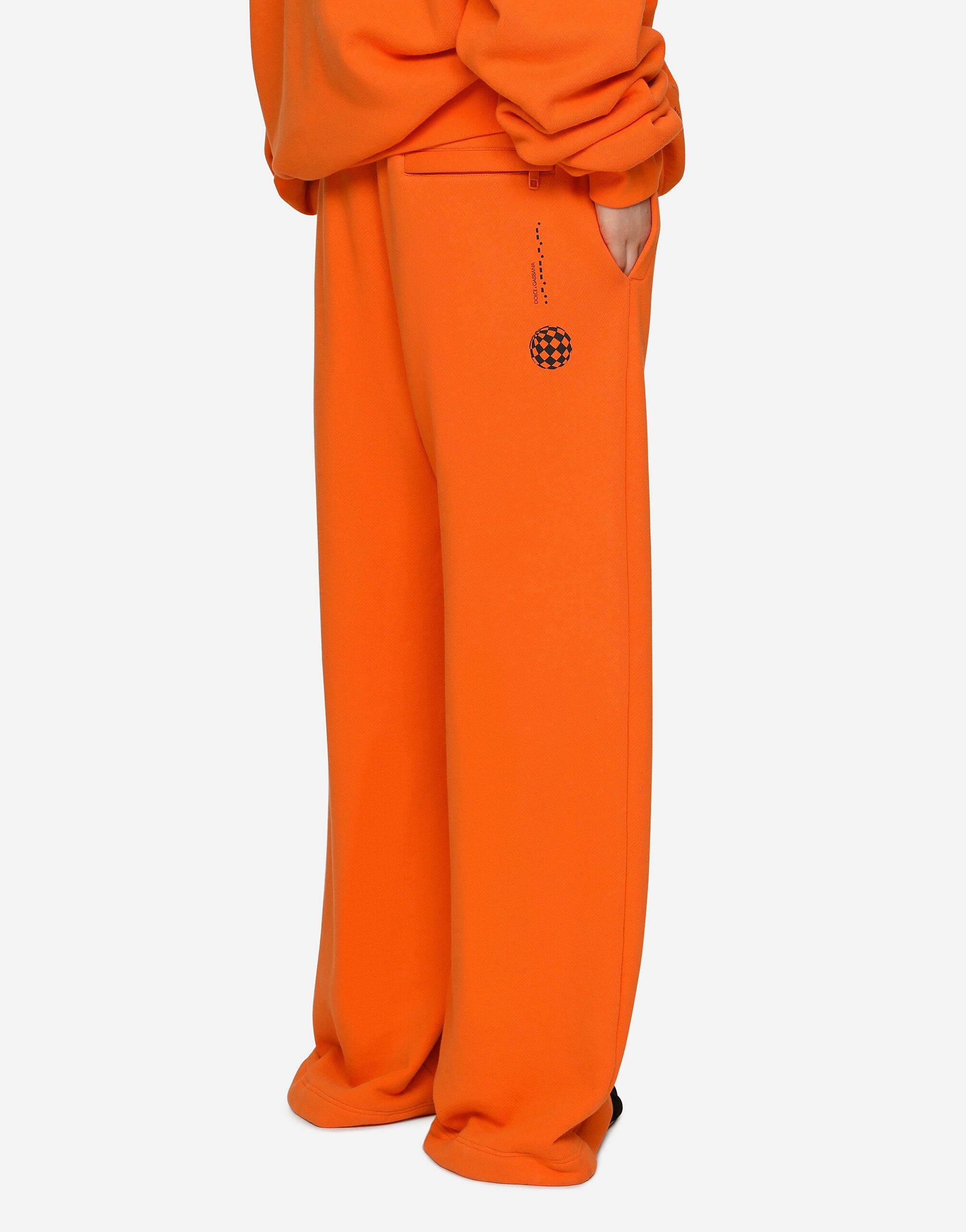 Jersey jogging pants with DGVIB3 print - 6