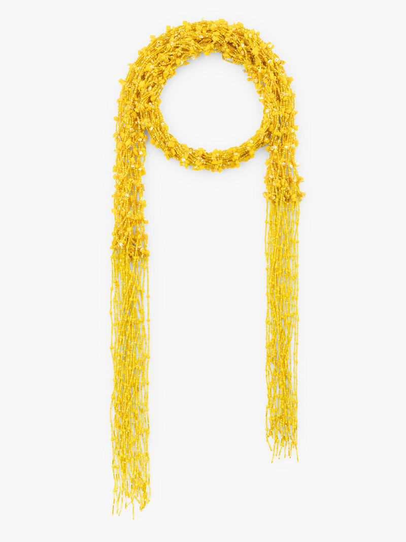 EMBROIDERED SCARF NECKLACE 1