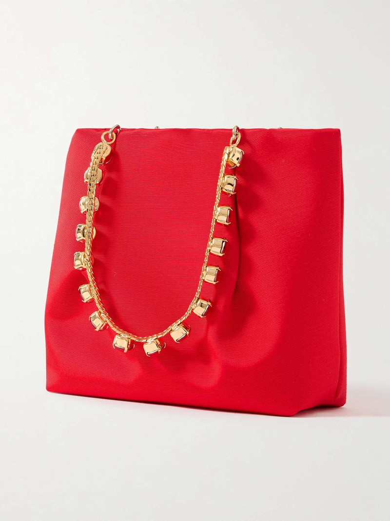 Galactic mini embellished faille tote 3