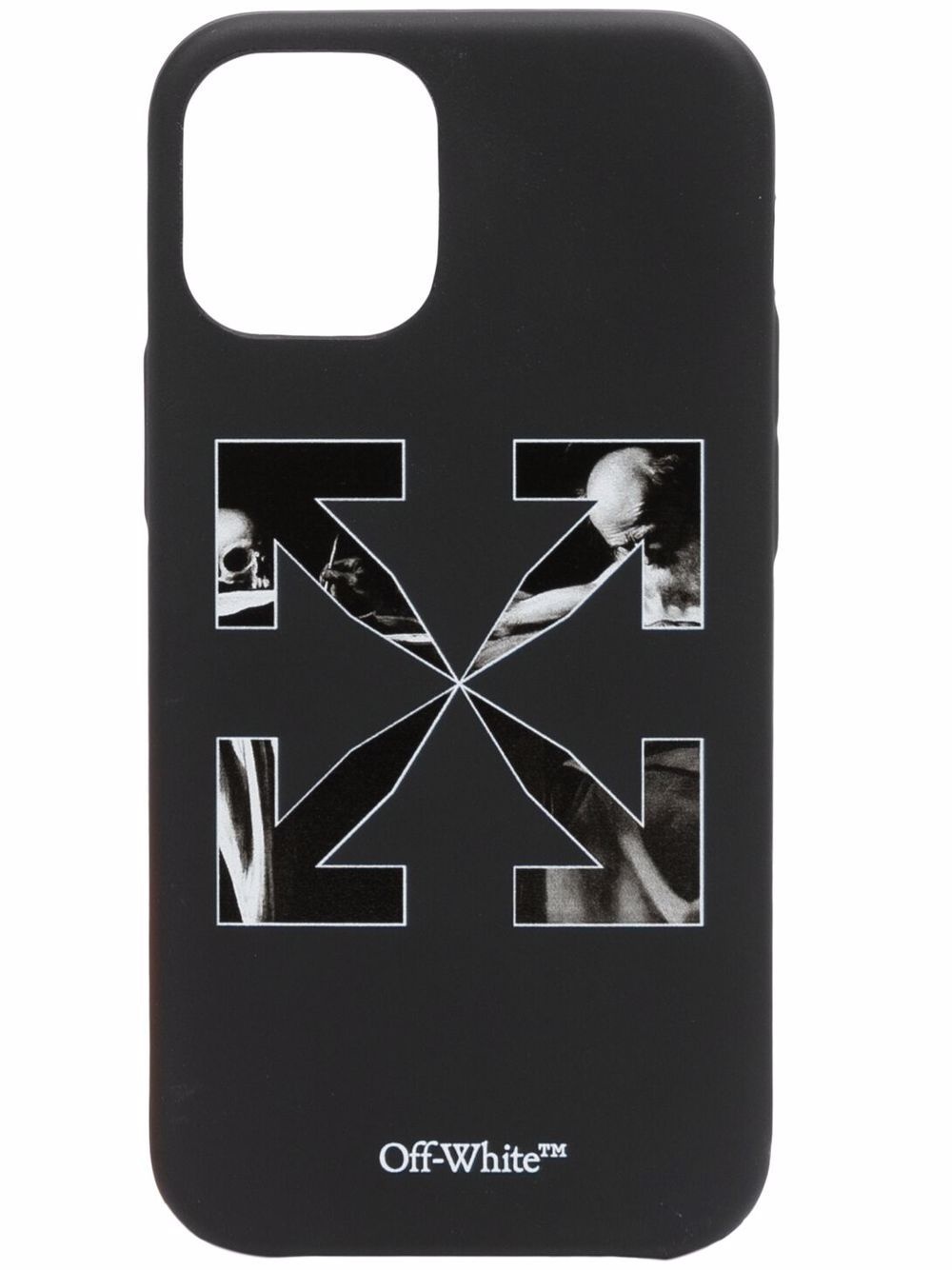 Caravaggio arrows-print iPhone 12 mini case - 1