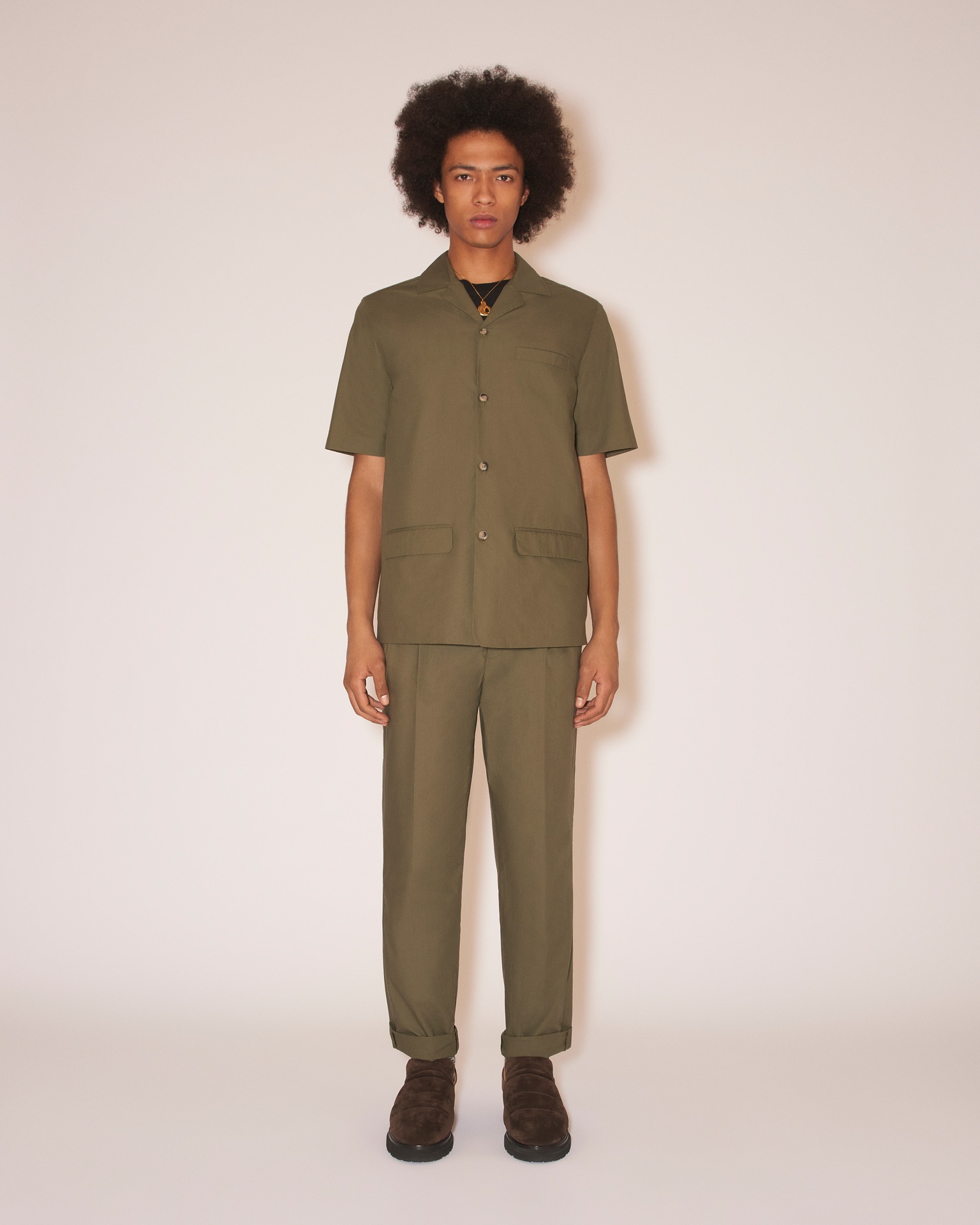 MAXIM - Short-sleeve shirt - Olive - 2